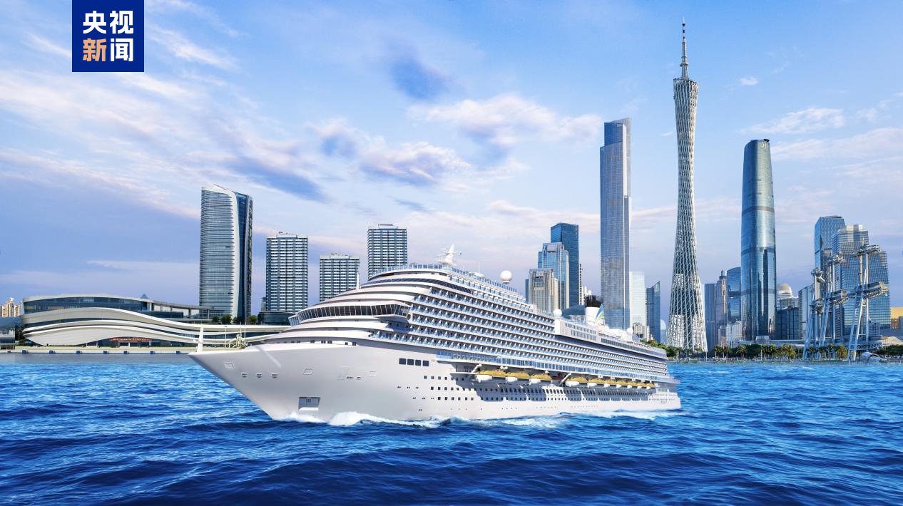 A rendering of the second homegrown large cruise ship. /China Media Group