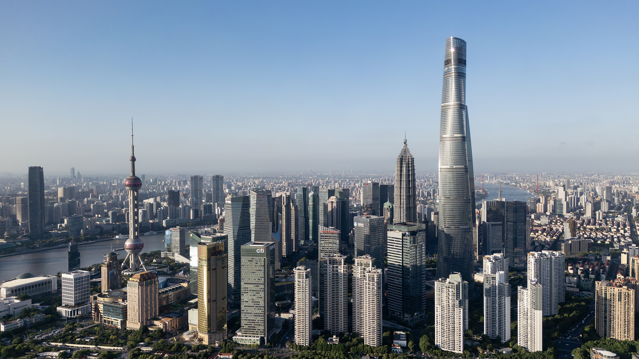 A view of the Lujiazui business district, Shanghai, China, May 18, 2024. /CFP