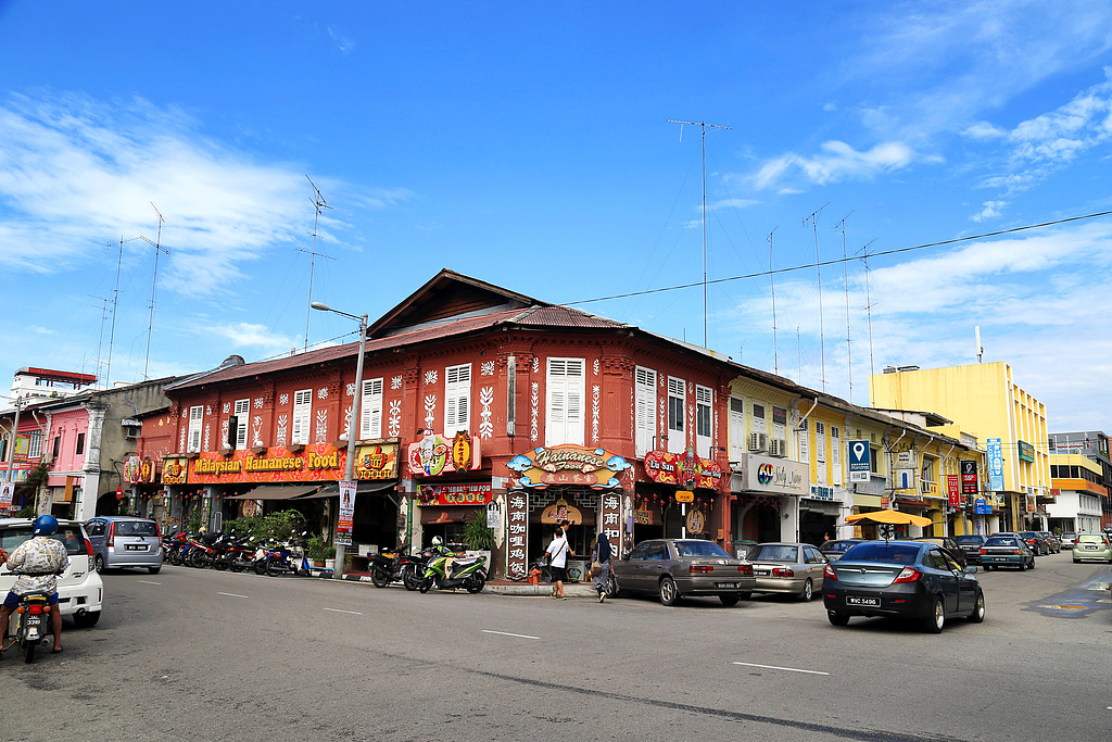 FILE: A street in Muar, Johor state. Muar County, Johor, Malaysia. December 26, 2018. /CFP