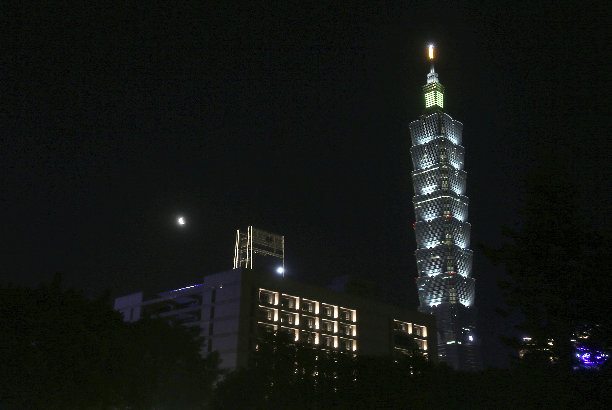 The Taipei 101 skyscraper in Taipei, southeast China's Taiwan, May 25, 2021. /CFP