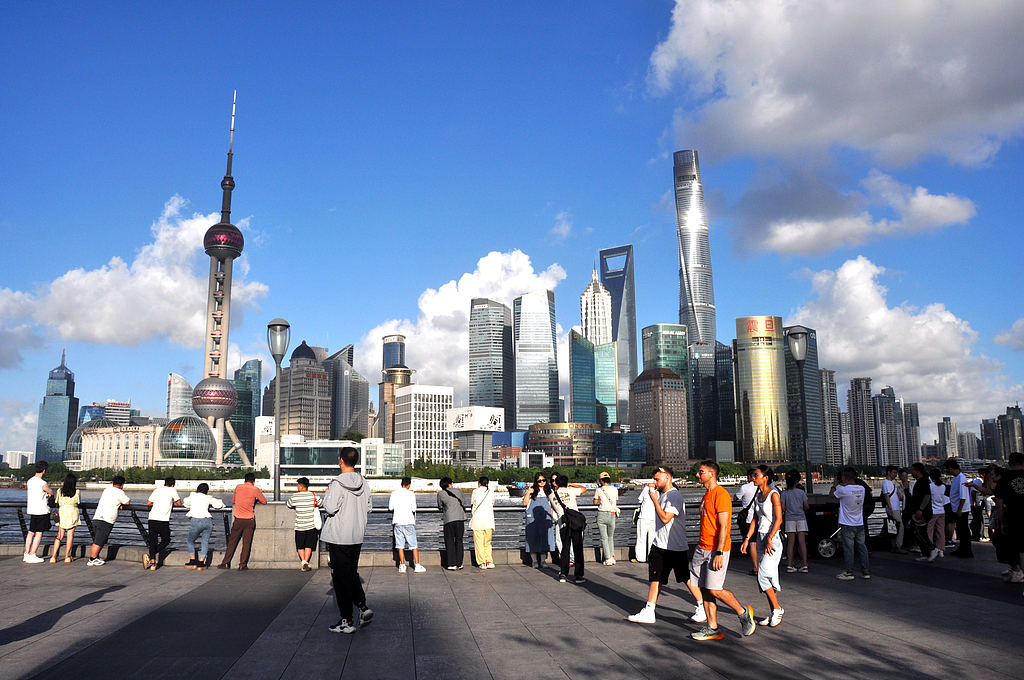 Street view of Shanghai Bund, September 17, 2024. /CFP