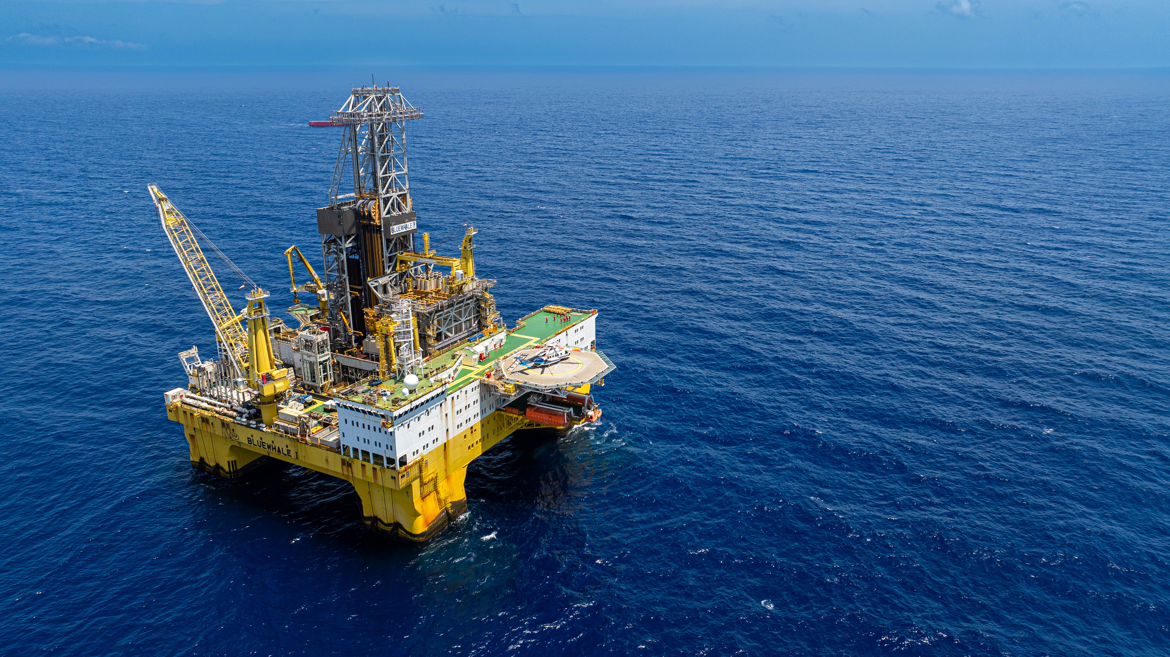 A view of the Deep Sea No. 1's phase II drilling platform in Lingshui, Hainan Province, south China, August 17, 2024. /CFP