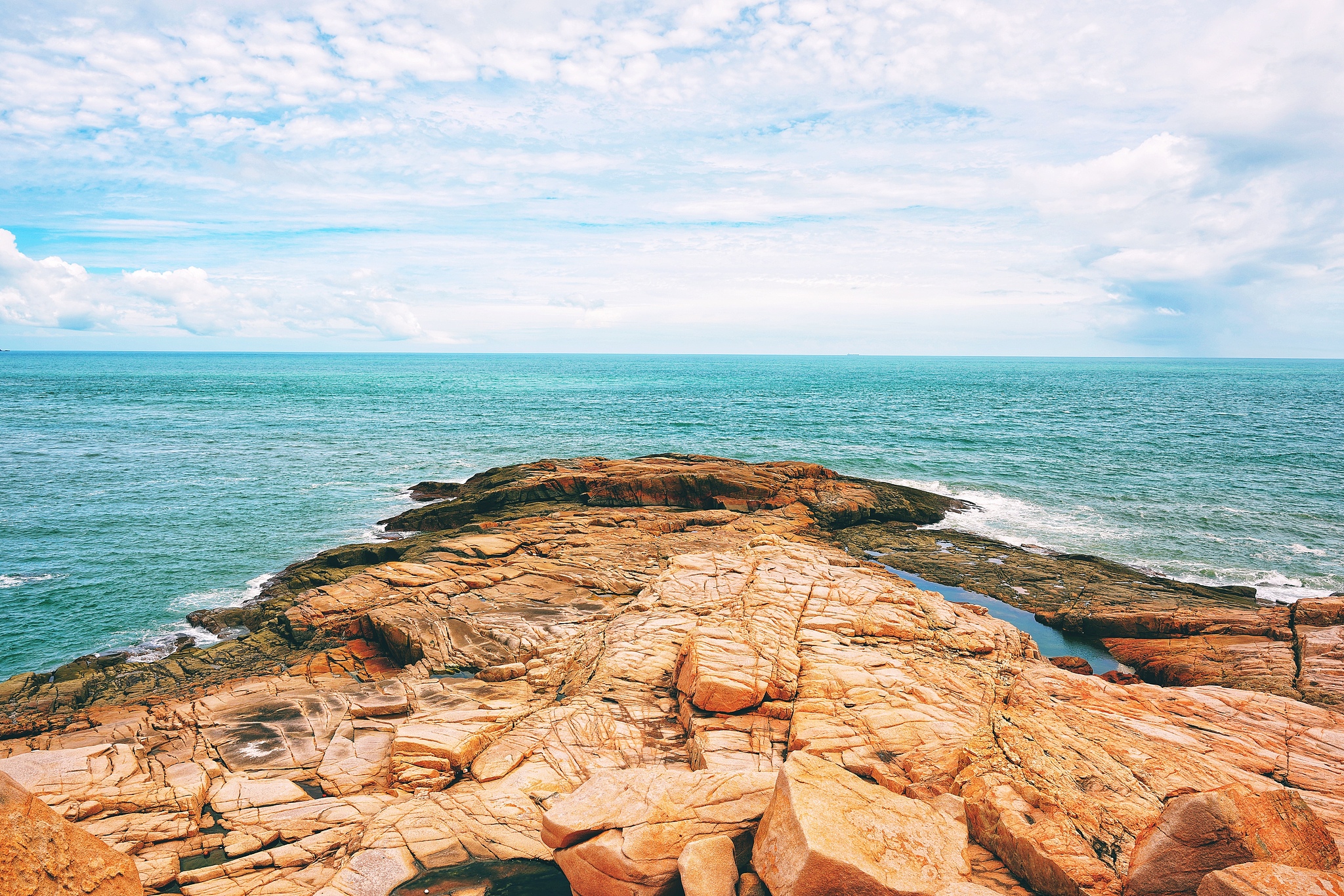 A scenic corner of Houyan Island in Pingtan County, Fujian Province /CFP