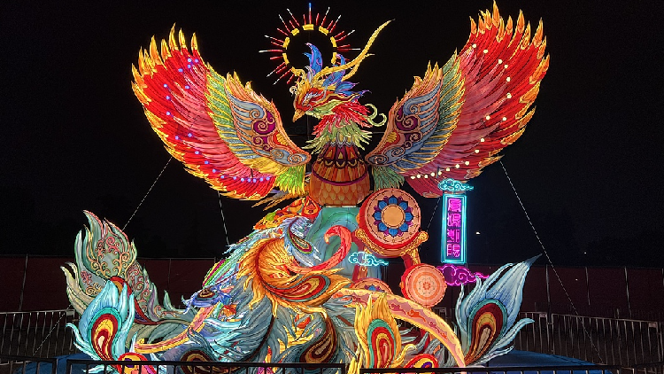 Chinese lanterns light up the night of Los Angeles - CGTN