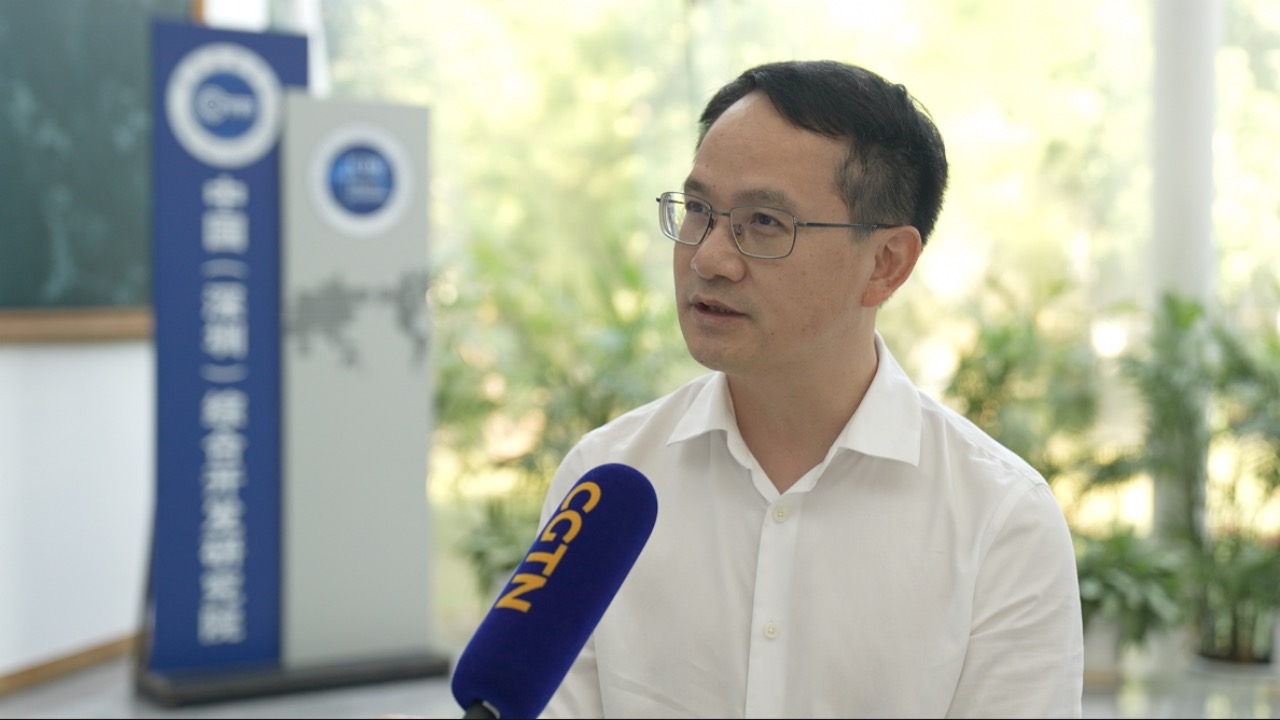 Cao Zhongxiong, assistant president of China Development Institute. /CGTN