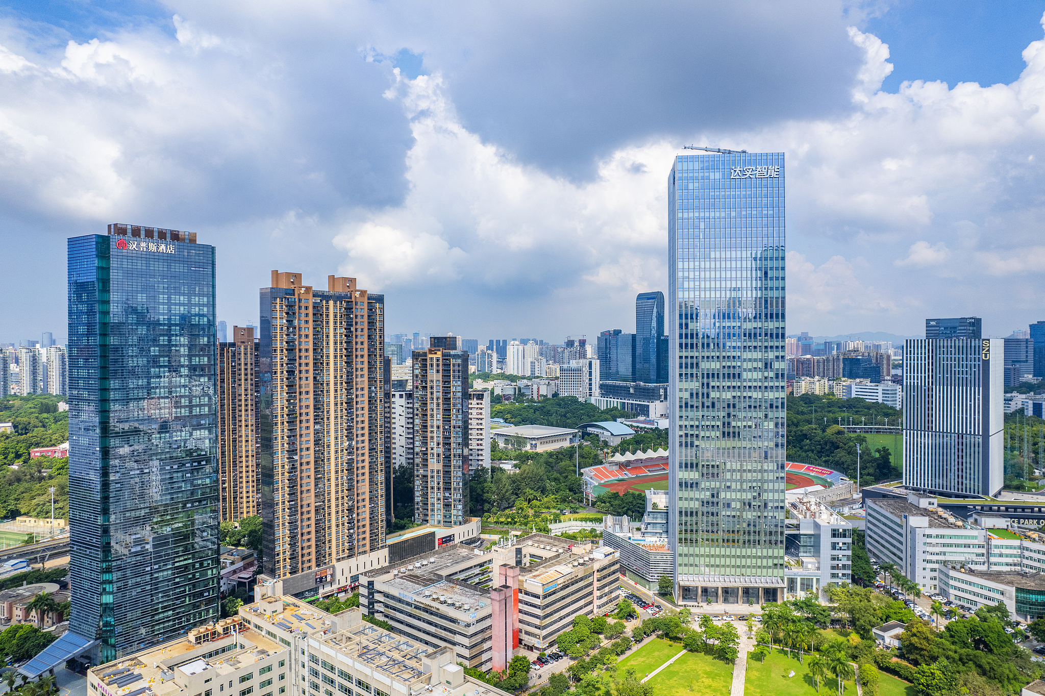 A view of the Shenzhen Bay Science and Technology Ecological Park in south China's Guangdong Province, September 29, 2024. /CFP