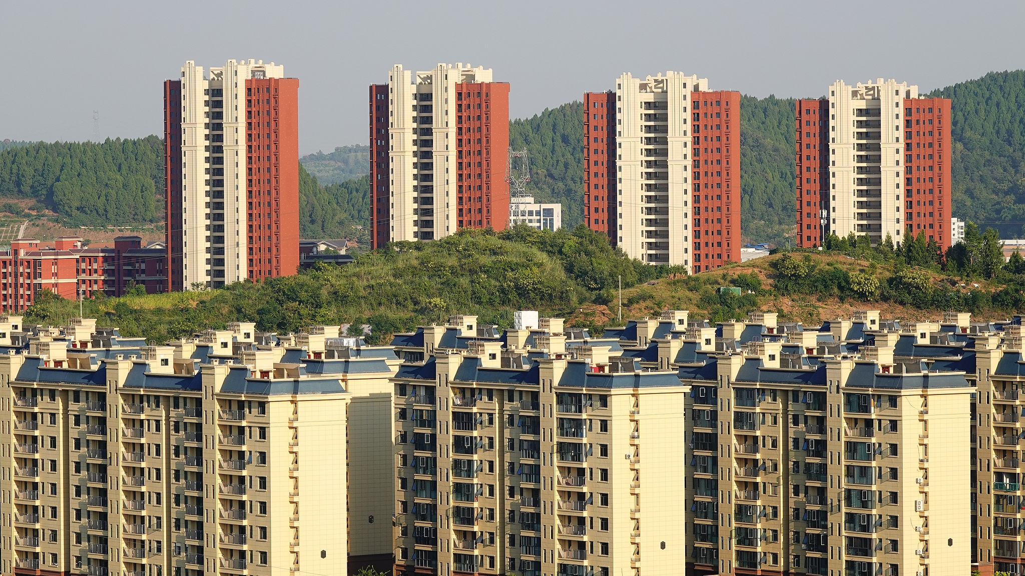 Housing blocks in Yichang City, Hubei Province, September 24, 2024. /CFP 