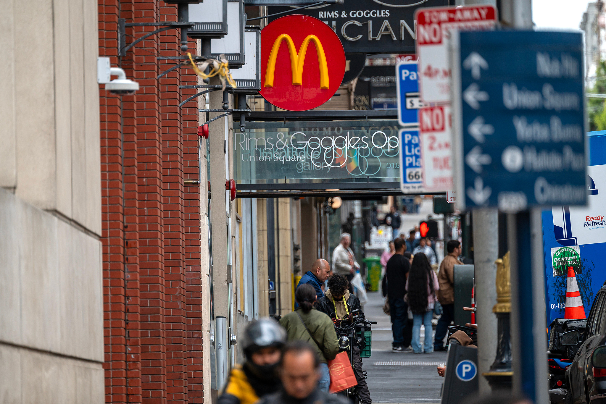 A McDonald's restaurant in San Francisco, California, the United States, July 29, 2024. /CFP