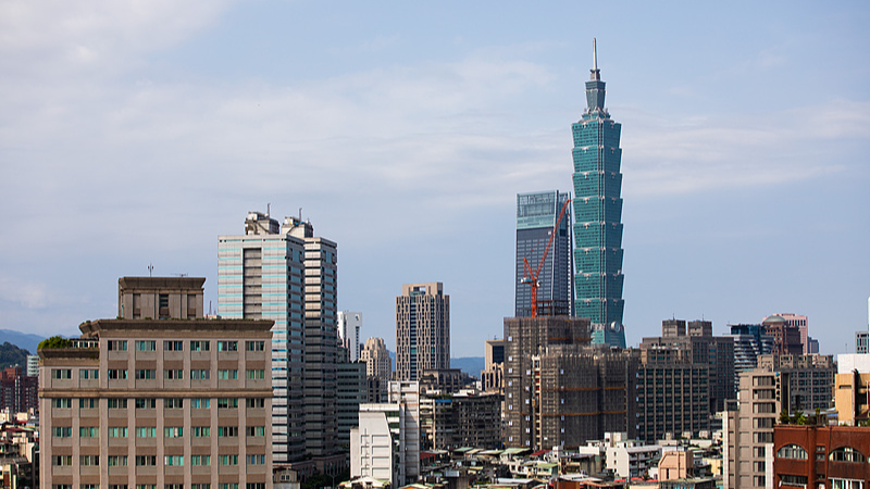 A file photo of the Taipei 101 skyscraper in Taipei, southeast China's Taiwan. /CFP