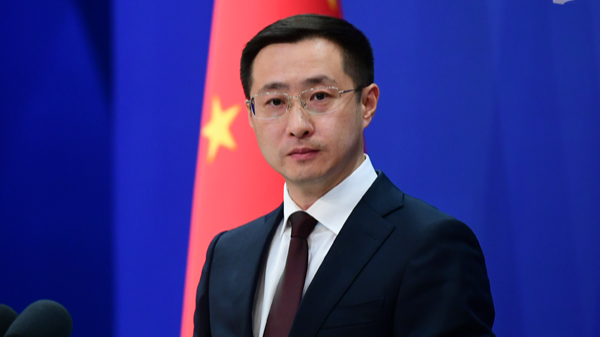 Chinese Foreign Ministry spokesperson Lin Jian during a regular press briefing in Beijing, China, October 28, 2024. /Chinese Foreign Ministry