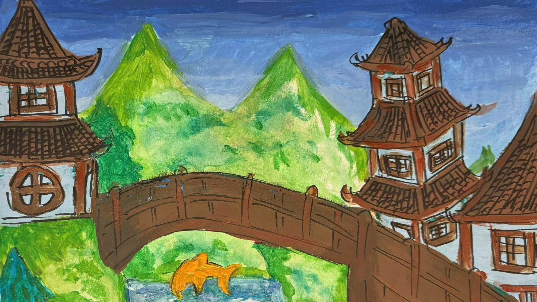 Chinese Antique Buildings (Jadelyn Xu, 13, US)