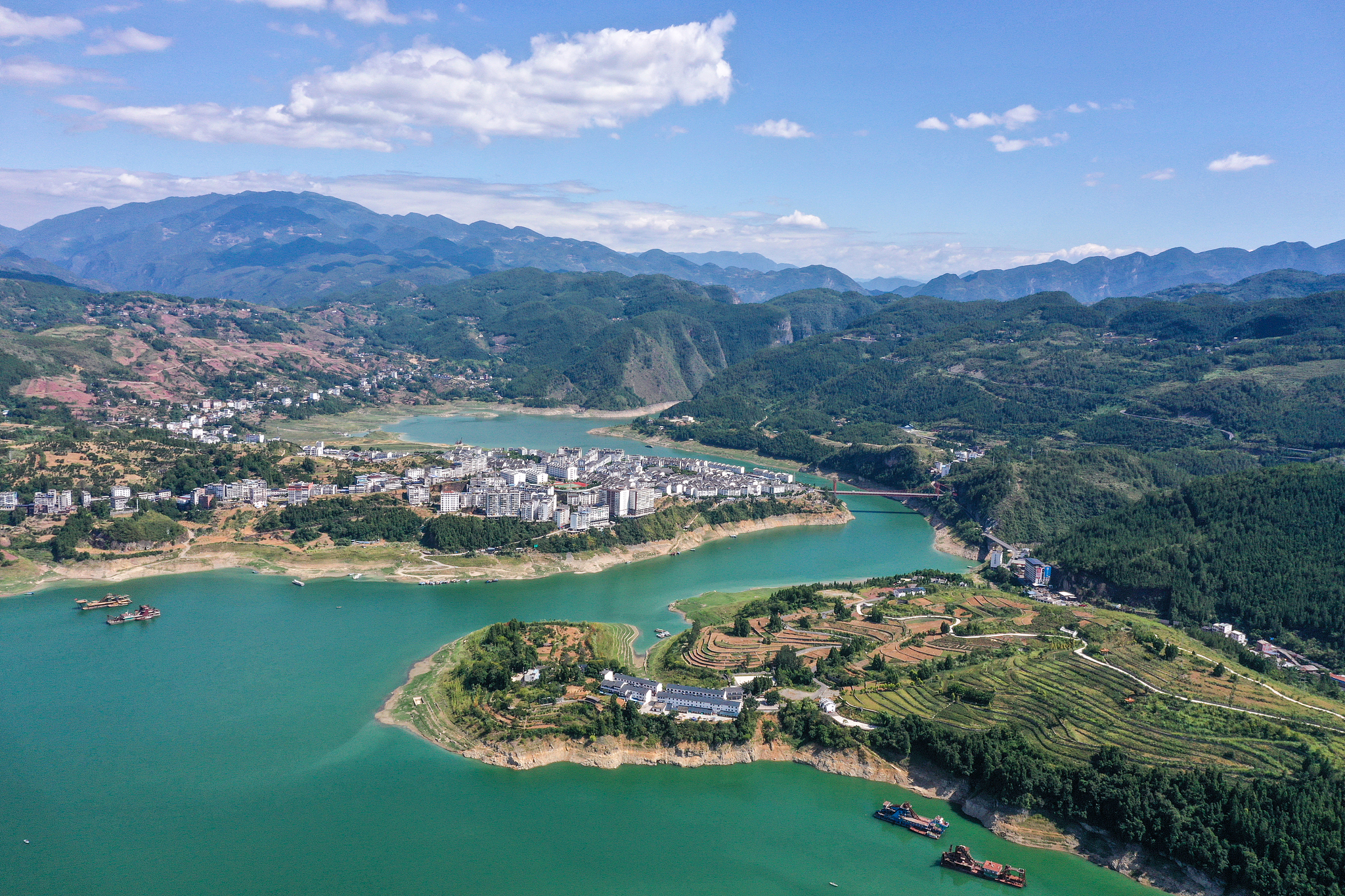 Dachanghu National Wetland Park in southwest China's Chongqing Municipality, Aug 29, 2024. /CFP