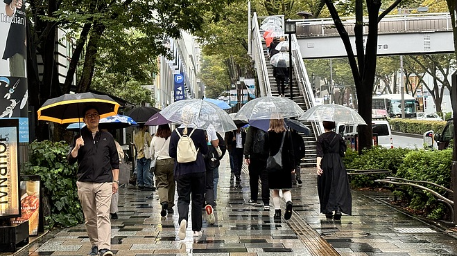 A view of a street in Tokyo's Shibuya district, Japan, October 8, 2024. /CFP