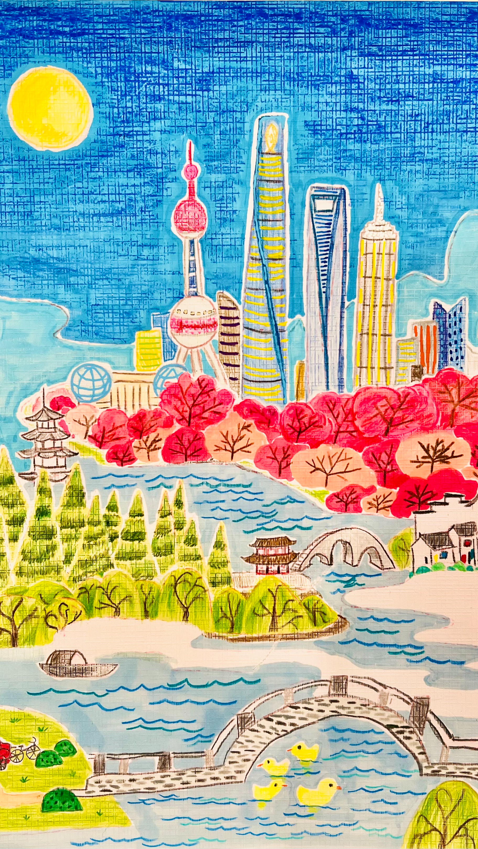 Jiangnan (Olivia Su, 8, US) 