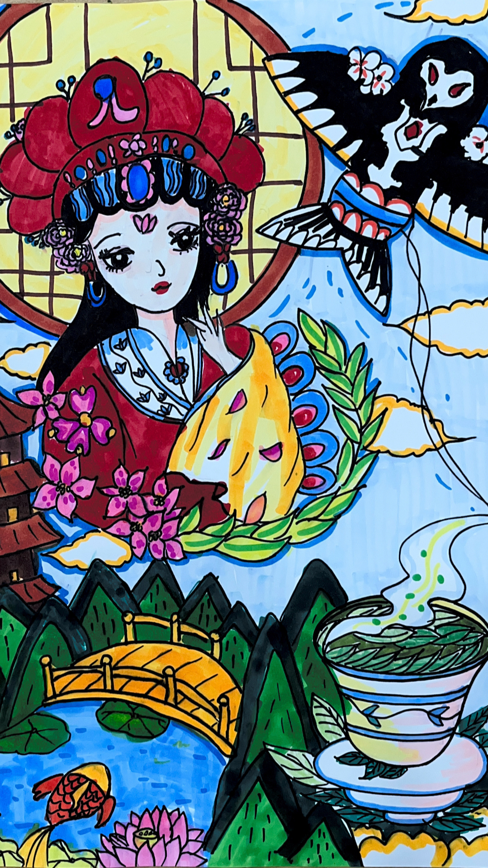 The Heritage of Beijing's Cultural Essence (Shi Ximeng, 7, China)