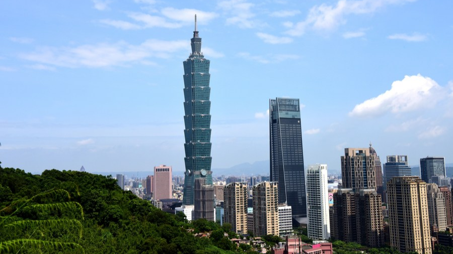 The Taipei 101 skyscraper in Taipei, southeast China's Taiwan. /Xinhua