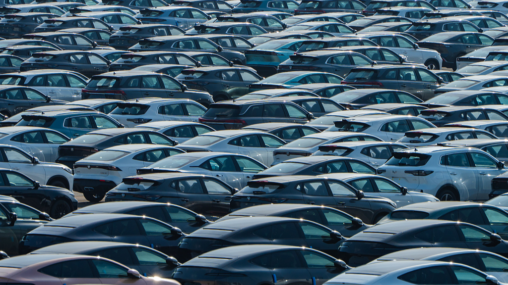 China's electric vehicles are seen in Chongqing, August 11, 2024. /CFP