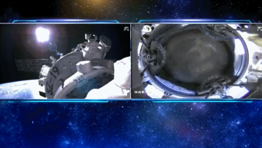 Shenzhou-19 manned spaceship docks with China Space Station