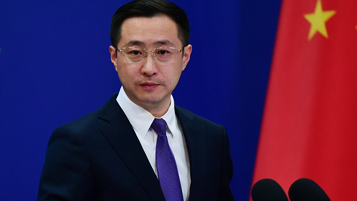 Chinese Foreign Ministry spokesperson Lin Jian. /Chinese Foreign Ministry