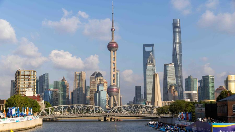 A view of Shanghai, east China, September 28, 2024. /Xinhua