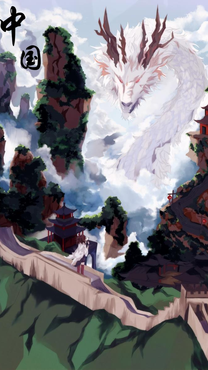 Wisp Dragon of the Azure Clouds (Samantha Juin GomuLya, 13, Indonesia)