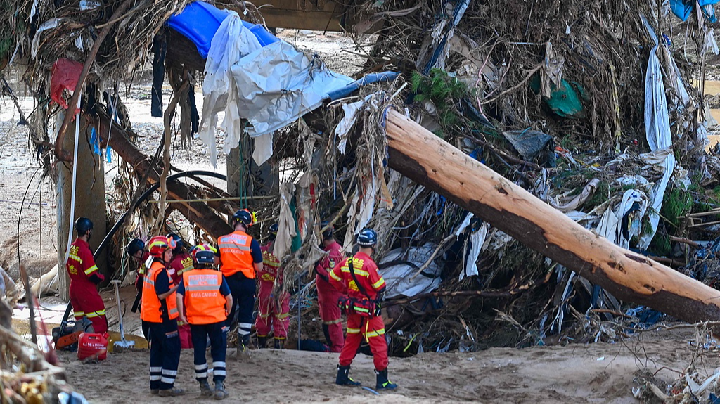 Live: Search and rescue operations underway in E Spain following flash floods