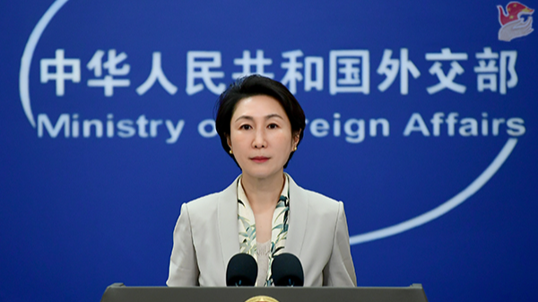 Chinese Foreign Ministry spokesperson Mao Ning at a regular press briefing in Beijing, China, November 4, 2024. /Chinese Foreign Ministry