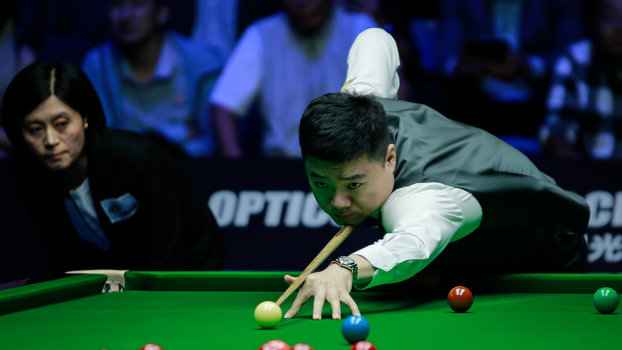 File photo of Ding Junhui. /CFP