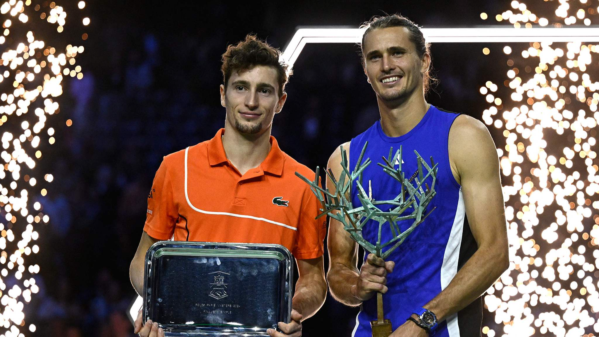 Zverev outclasses Humbert in Paris Masters final CGTN