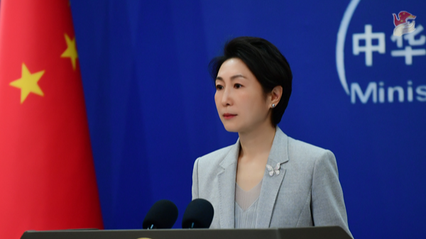 Chinese Foreign Ministry spokesperson Mao Ning at a daily press briefing in Beijing, China, November 6, 2024. /Chinese Foreign Ministry