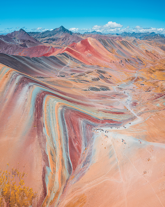 Explore Peru's Vinicunca, the mountain of rainbow colors