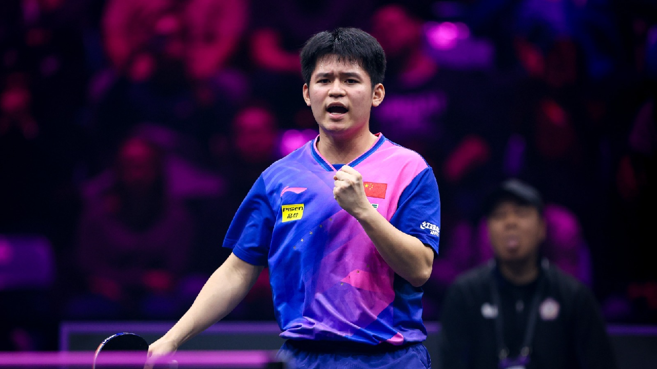 Lin Shidong advances to WTT Champions Frankfurt men's singles final CGTN