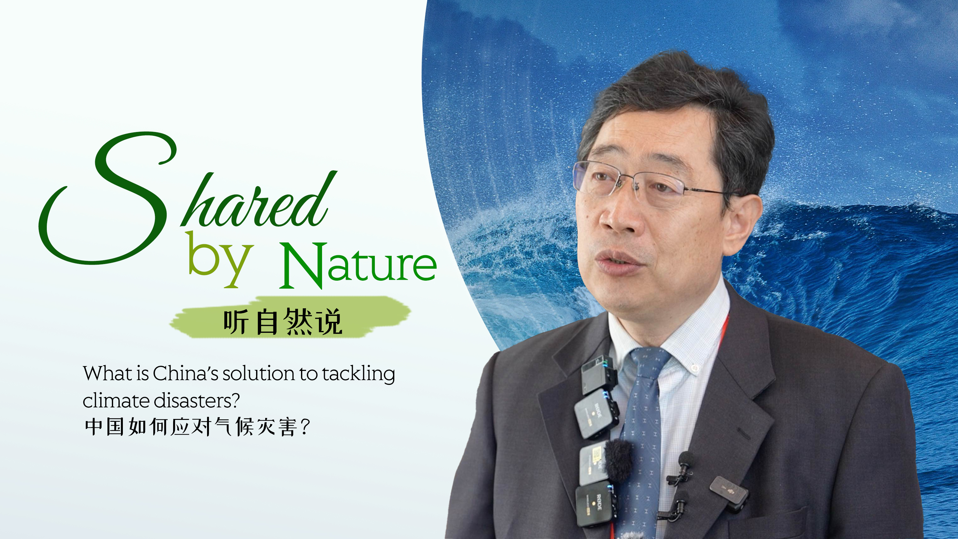 Chinese expert shares key approach for handling climate disasters