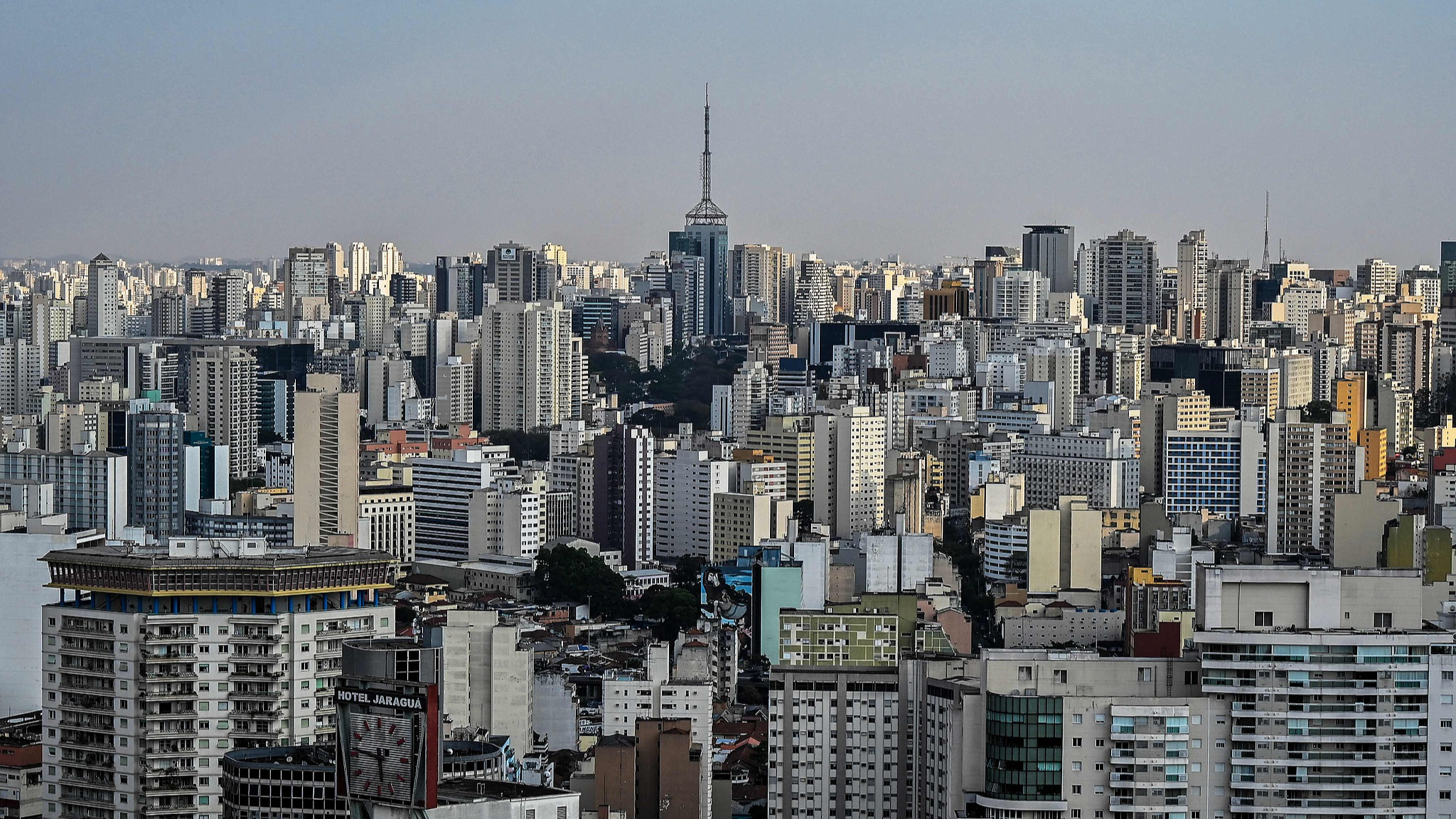 A view of Sao Paulo, Brazil, August 23, 2023. /CFP