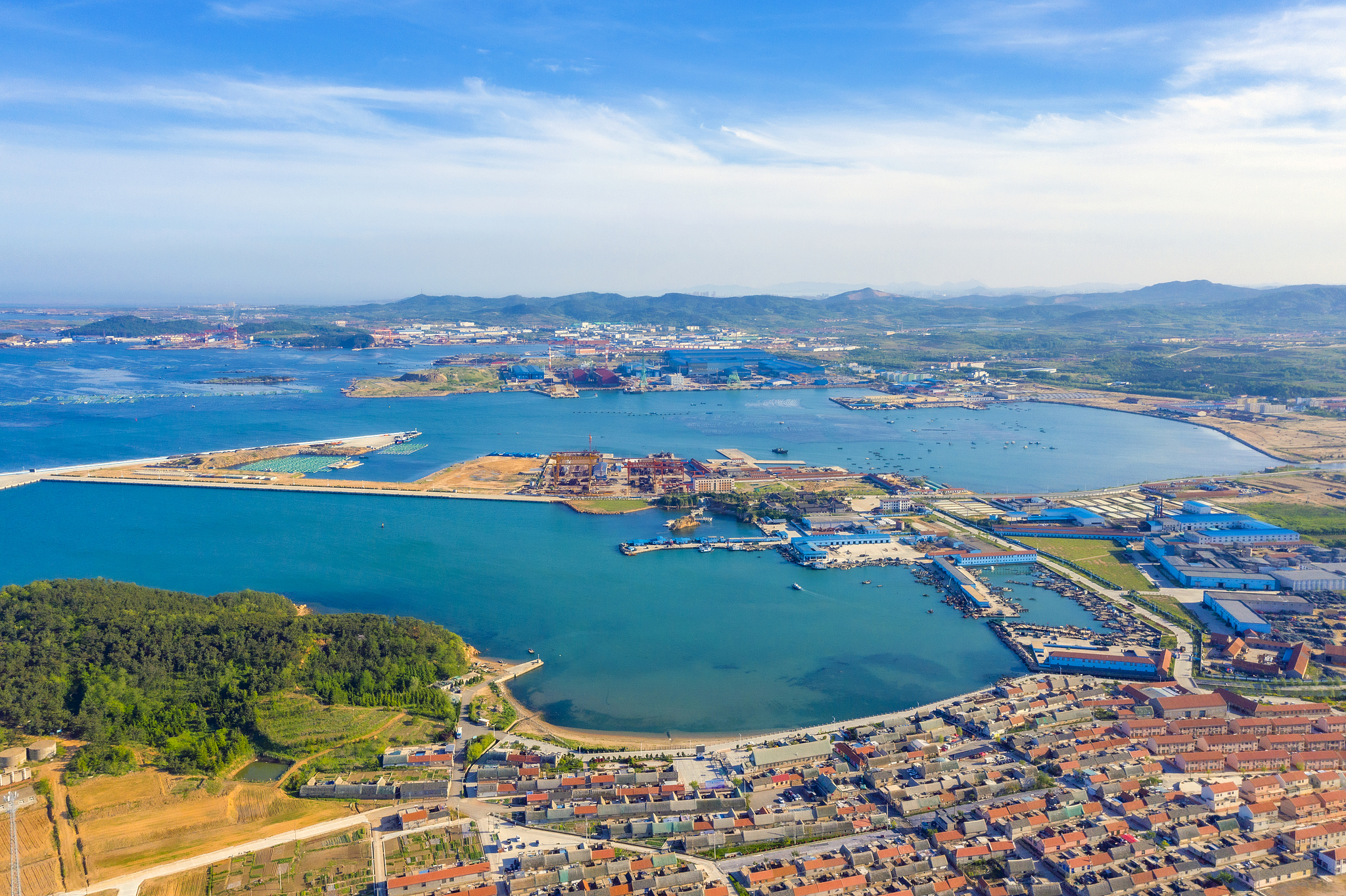 View of Yandunjiao Village in Weihai City, east China's Shandong Province, May 17, 2021. /CFP