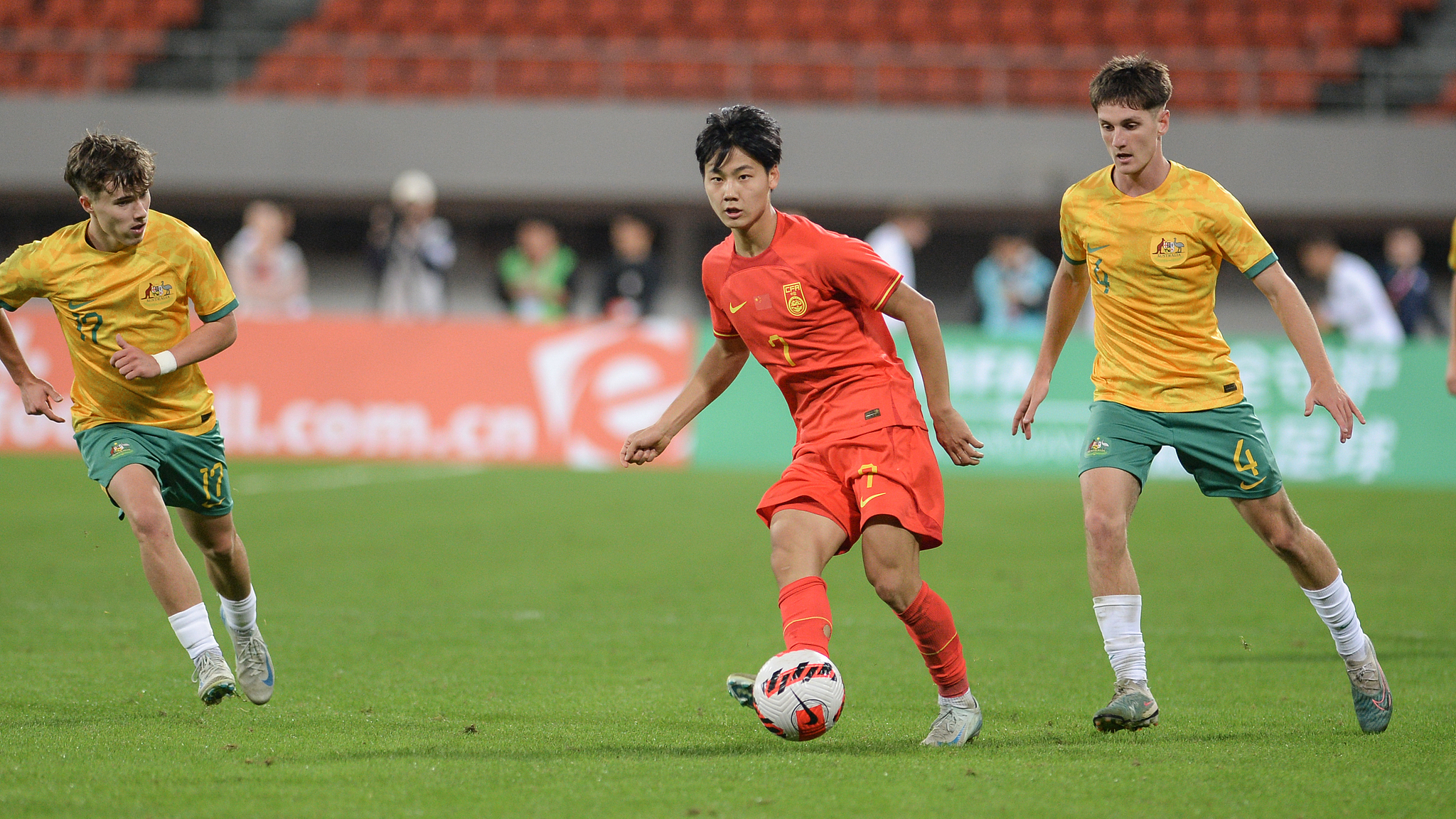 China draw 1-1 with Australia at Panda Cup