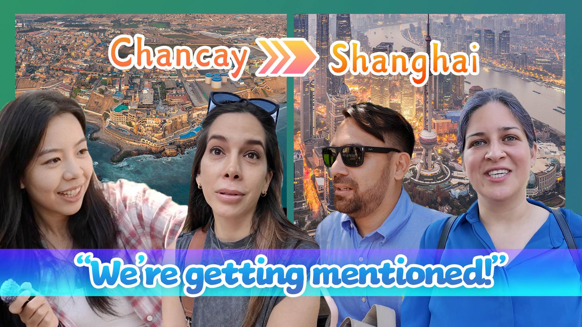 From Chancay to Shanghai: 'It does feel like we're getting mentioned!'