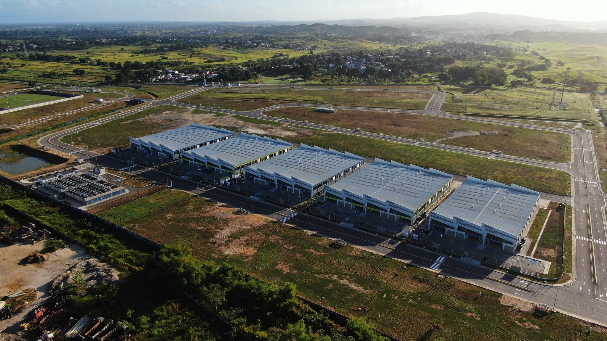 The Phoenix Industrial Park, a flagship project of China-Trinidad and Tobago cooperation under the Belt and Road Initiative, in Trinidad and Tobago, February 7, 2024. /CMG