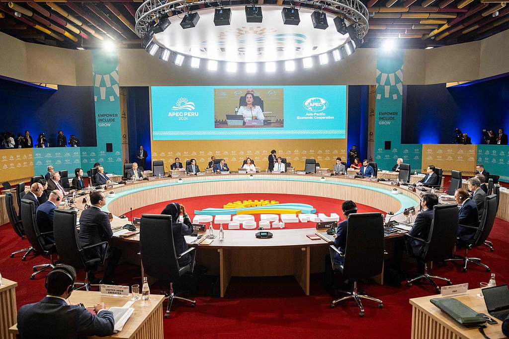  The 31st APEC Economic Leaders' Meeting was held in Lima, Peru, on November 15, 2024. /CFP