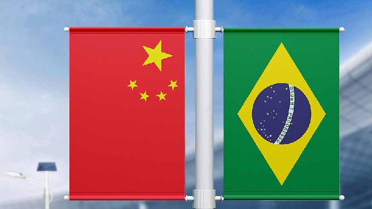 Chinese President Xi Jinping and his Brazilian counterpart Luiz Inácio Lula da Silva attend the signing ceremony of cooperation documents and the joint meeting with the press.