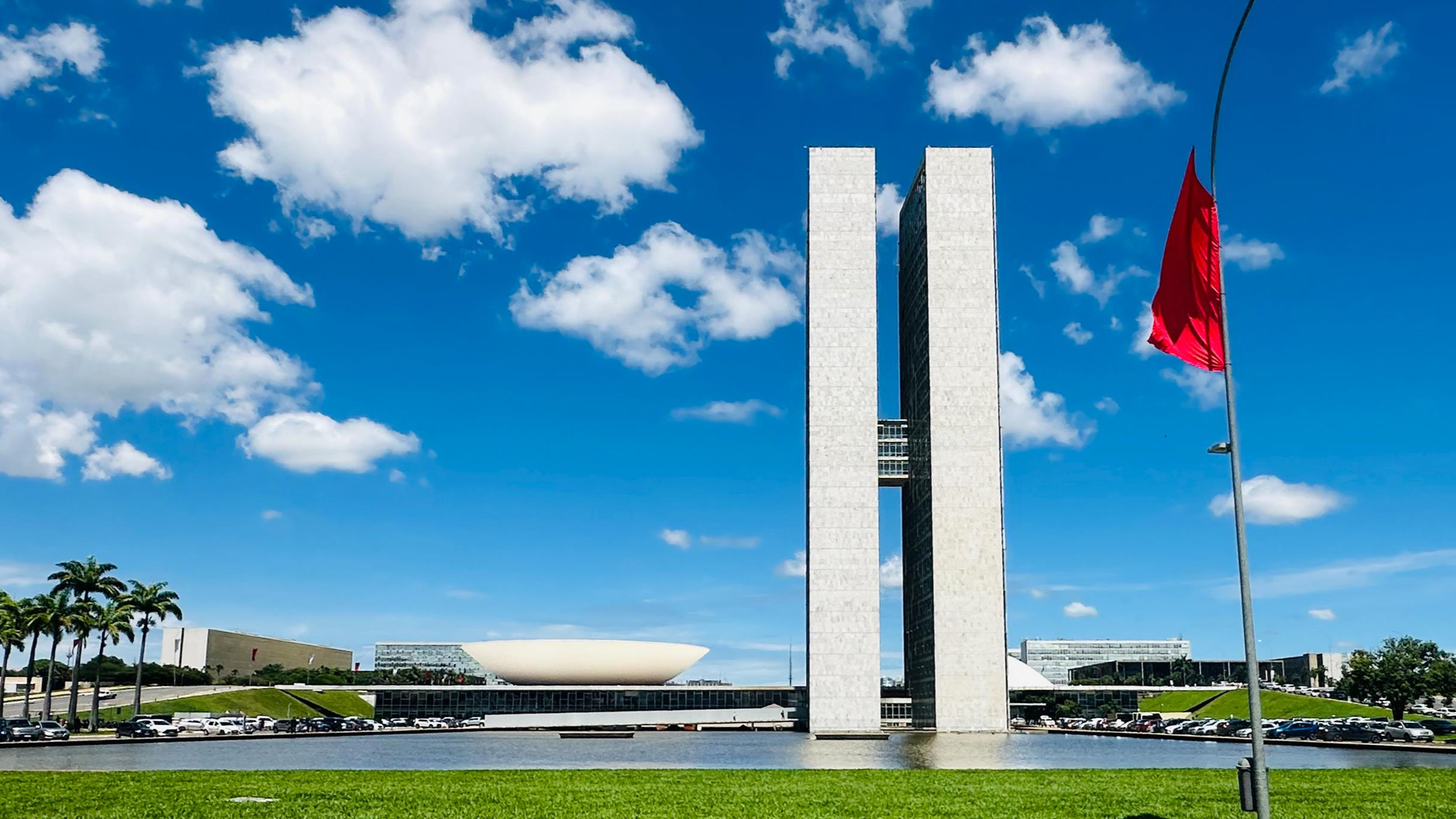 A view of Three Powers Plaza, Brasilia, Brazil, November 20, 2024. /CMG