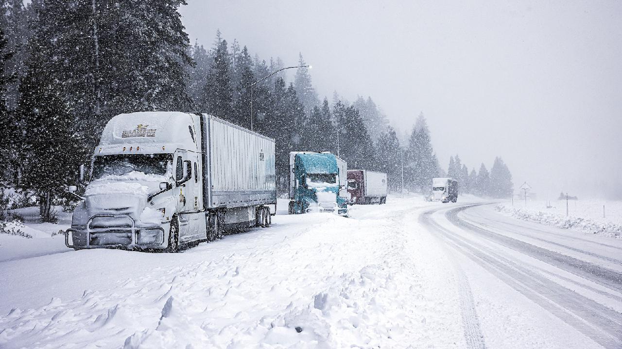 Heavy Rain and Snowfall Drench Northern California