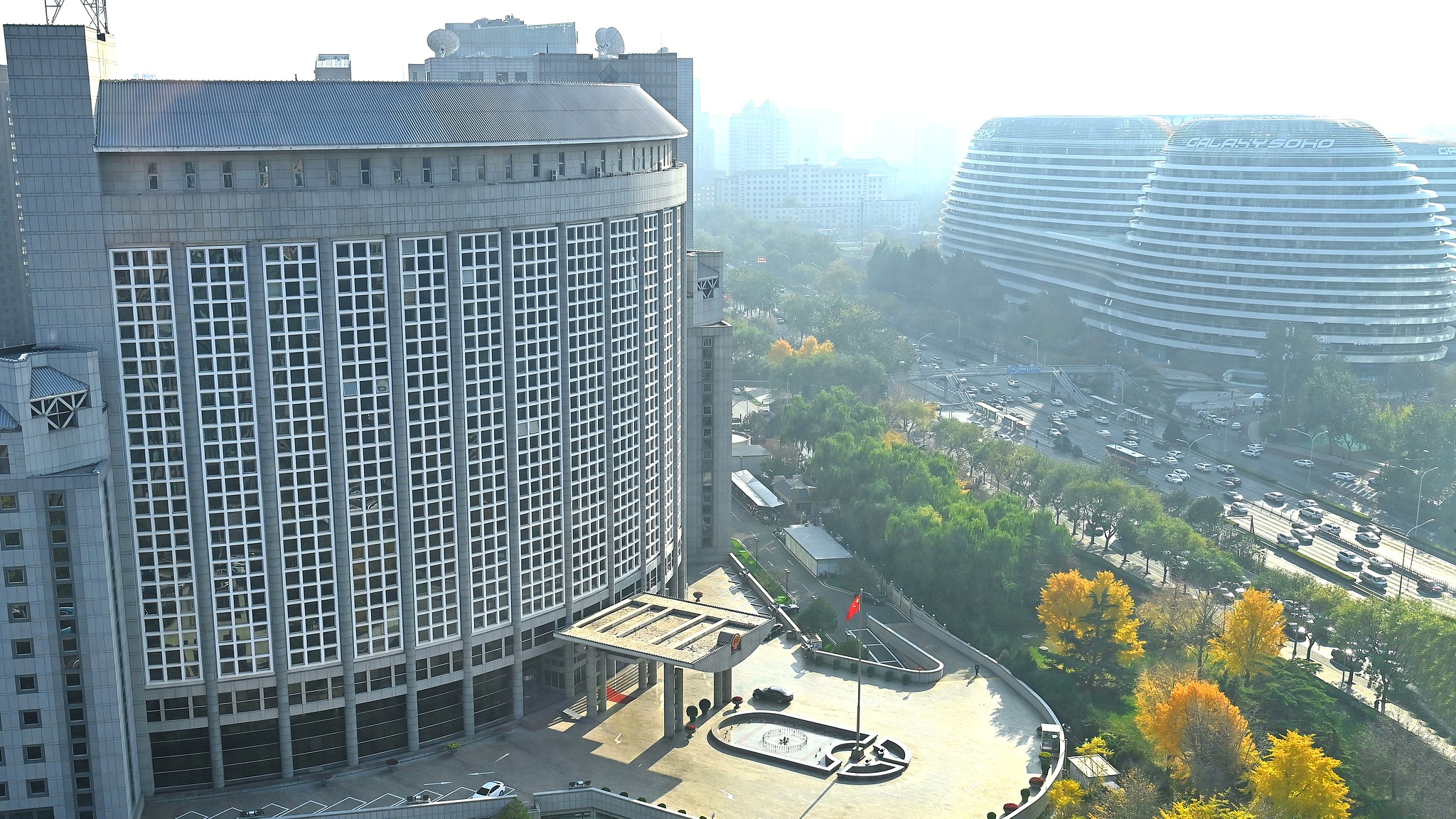 The Chinese Ministry of Foreign Affairs building in Beijing, China, November 17, 2022. /CFP