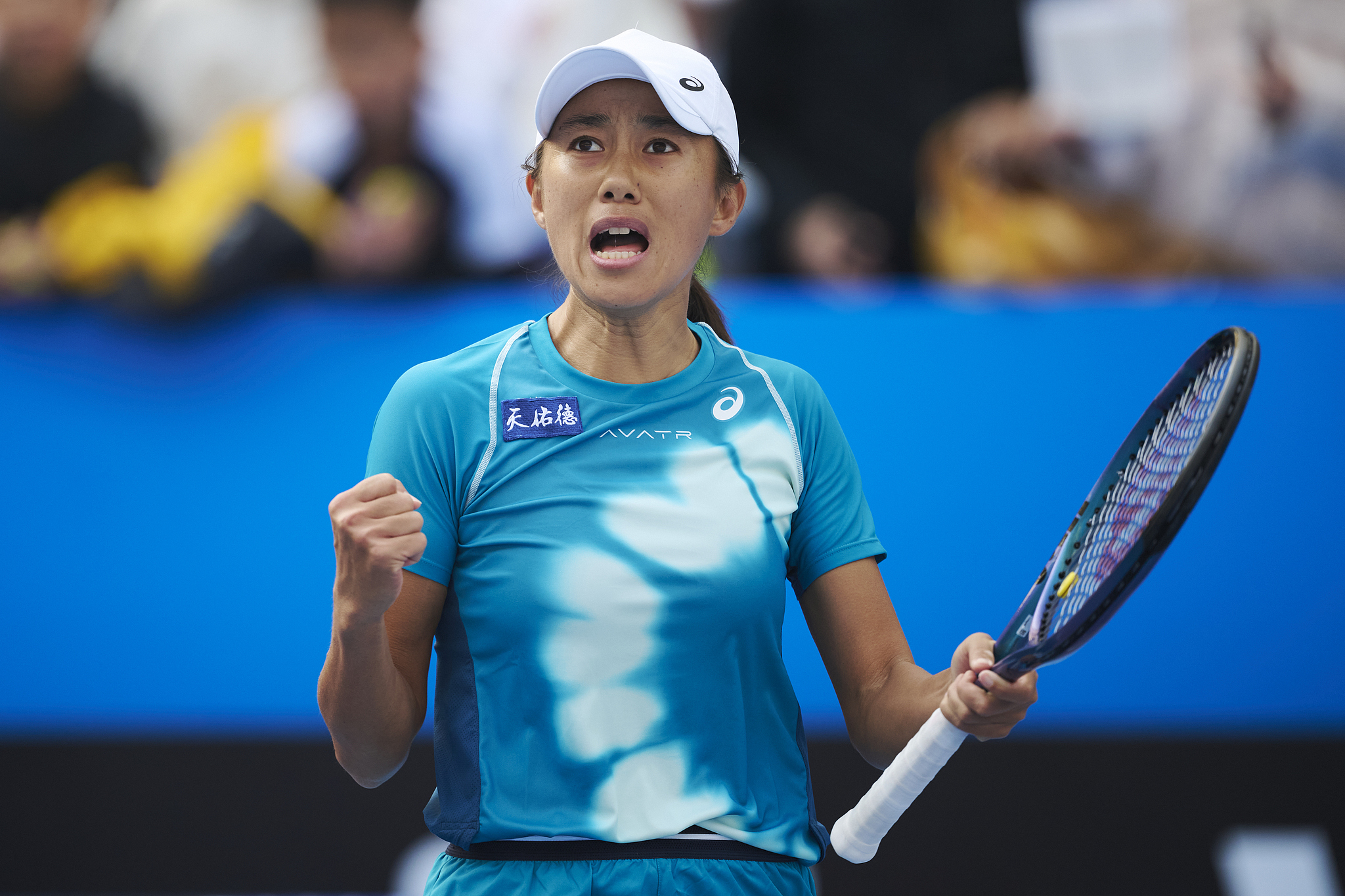 China's veteran Zhang Shuai makes it back to Australian Open CGTN