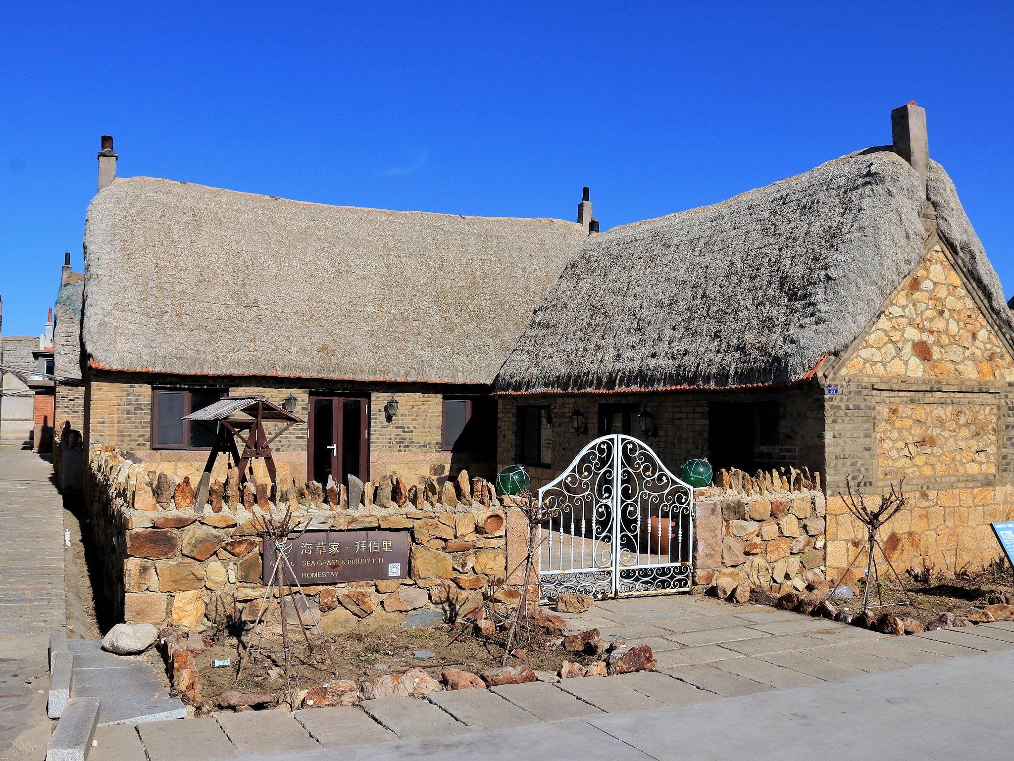 The seagrass house in Yandunjiao Village, Rongcheng City, east China's Shandong Province. /CFP