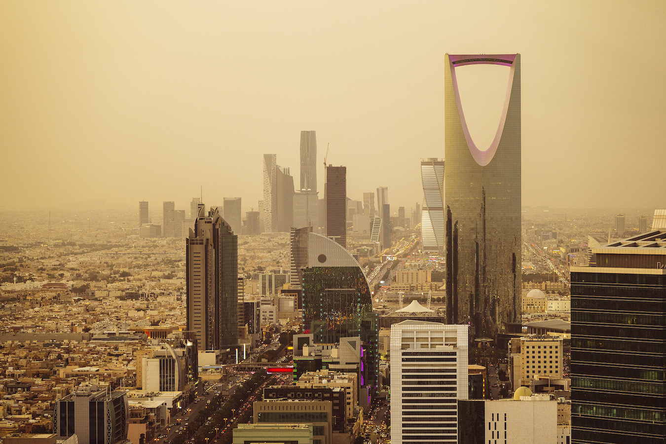 Skylines of Riyadh, Saudi Arabia. /CFP