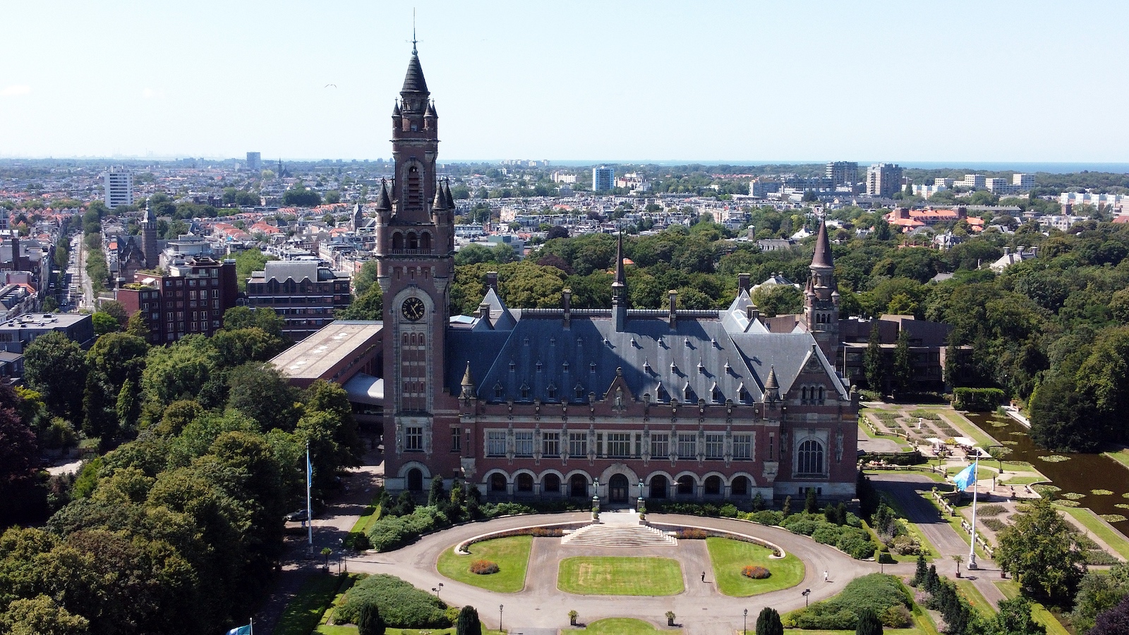 A view of International Court of Justice in Hague, the Netherlands, August 07, 2024. /CFP