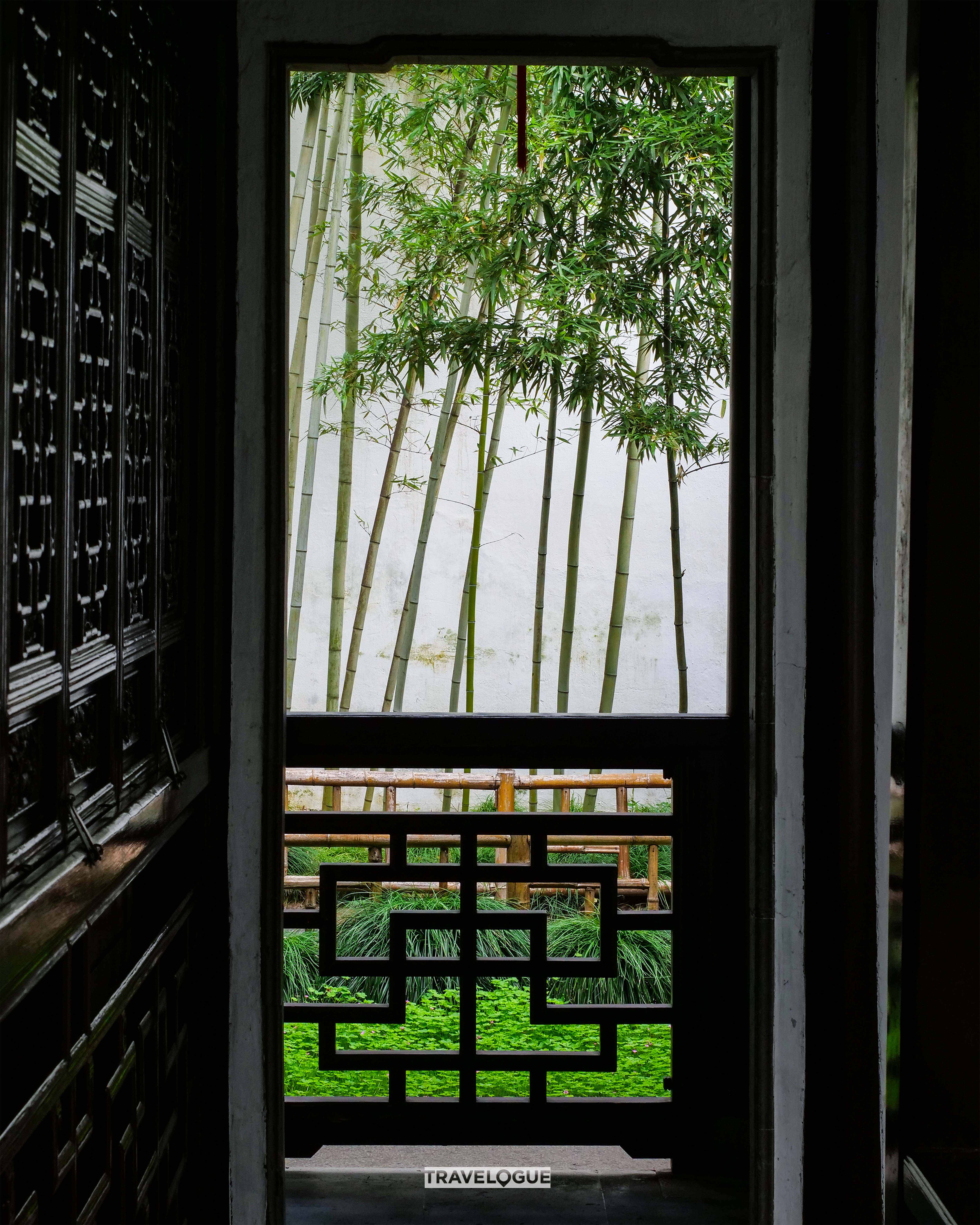 Examples of framing in the classical gardens of Suzhou, Jiangsu Province. /CGTN