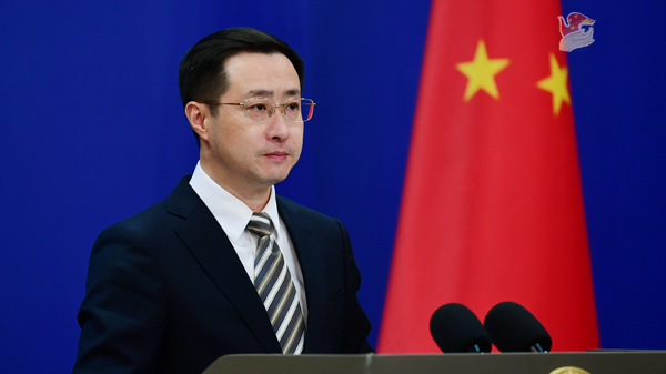 Chinese Foreign Ministry spokesperson Lin Jian. /Chinese Foreign Ministry