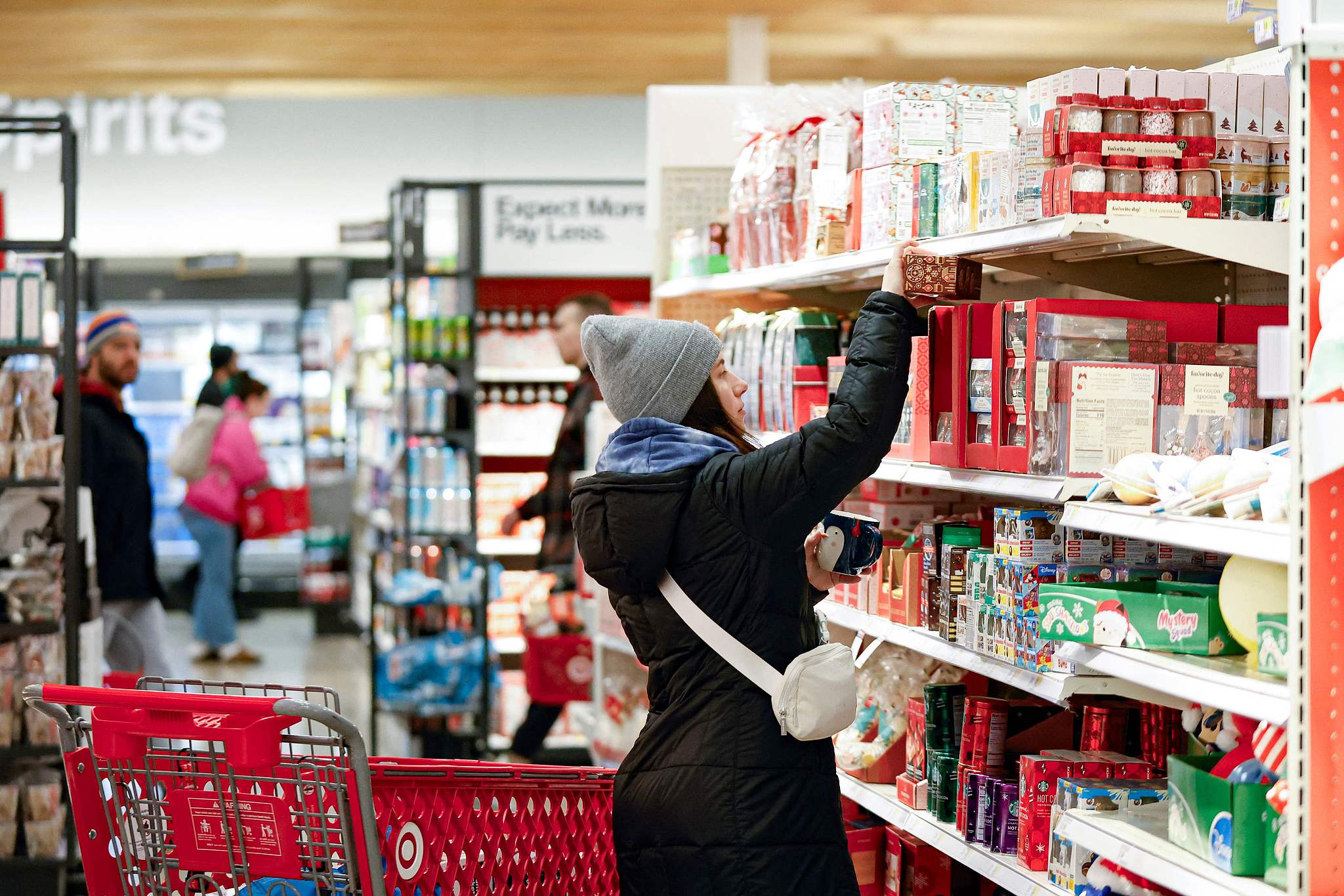 A woman shops at a Target store in Chicago, the United States, November 26, 2024. /CFP